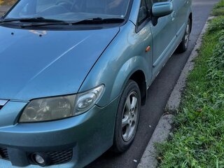 2003 Mazda Premacy I (CP), голубой, 365000 рублей, вид 3