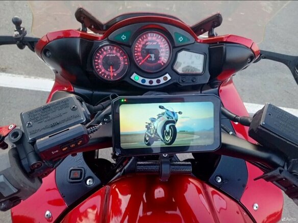 2004 Yamaha FJR1300, пурпурный, 580000 рублей - вид 7