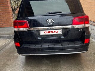 2016 Toyota Land Cruiser 200 Series Рестайлинг 2, чёрный, 5800000 рублей, вид 2