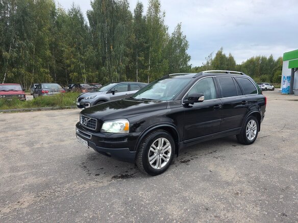 2010 Volvo XC90 I Рестайлинг, чёрный, 1200000 рублей