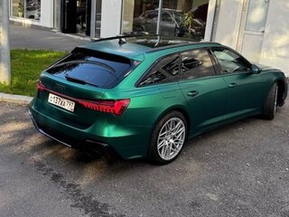 2023 Audi A6 45 TFSI V (C8) Рестайлинг, зелёный, 5600000 рублей, вид 3