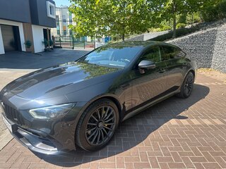 2020 Mercedes-Benz AMG GT 4-Door Coupe 43 I, чёрный, 7000000 рублей, вид 2
