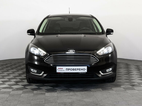 2016 Ford Focus III Рестайлинг, чёрный - вид 1