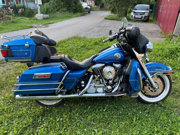 1997 Harley-Davidson Electra Glide, синий - вид 7