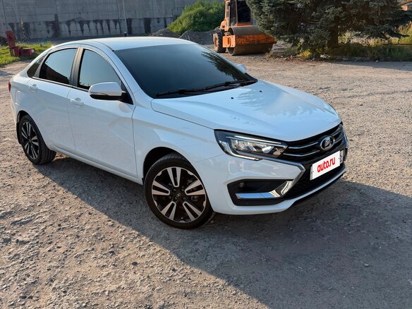 2023 Lada (ВАЗ) Vesta I Рестайлинг (NG), белый, 1300000 рублей - вид 4