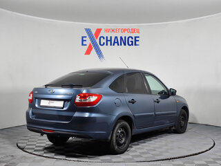 2014 Lada (ВАЗ) Granta I, синий, 300000 рублей, вид 4