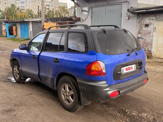 2002 Hyundai Santa Fe I, красный, 400000 рублей, вид 4