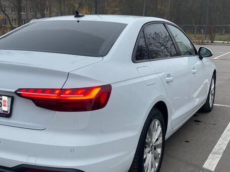 2021 Audi A4 35 TFSI V (B9) Рестайлинг, белый, 3100000 рублей, вид 5