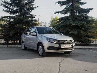 2022 Lada (ВАЗ) Granta Euro-2 I Рестайлинг, серебристый, 690000 рублей, вид 1