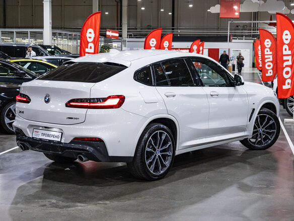 2018 BMW X4 30i II (G02), белый, 3949700 рублей - вид 5