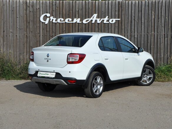 2019 Renault Logan Stepway II Рестайлинг, белый, 1060000 рублей - вид 4