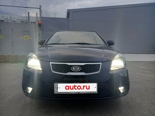 2011 Kia Rio II Рестайлинг, чёрный, 640000 рублей, вид 2