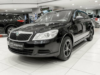 2013 Skoda Octavia II (A5) Рестайлинг, чёрный, 630000 рублей, вид 1