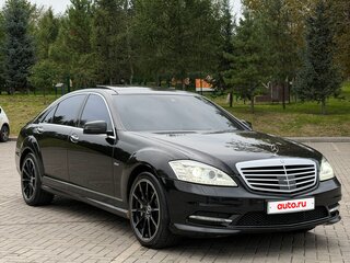2011 Mercedes-Benz S-Класс 500 Long V (W221) Рестайлинг, чёрный, 1990000 рублей, вид 2