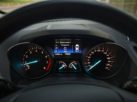 2019 Ford Kuga II Рестайлинг, чёрный, 1759046 рублей - вид 13