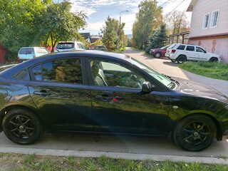 2008 Mazda 3 I (BK) Рестайлинг, чёрный, 580000 рублей, вид 4