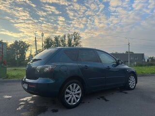 2007 Mazda 3 I (BK) Рестайлинг, синий, 450000 рублей, вид 4