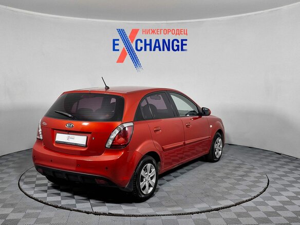2010 Kia Rio II Рестайлинг, красный - вид 7