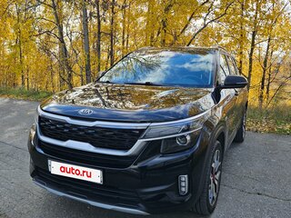 2021 Kia Seltos I, чёрный, 2300000 рублей, вид 1