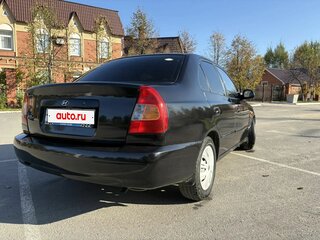 2005 Hyundai Accent II Рестайлинг, чёрный, 329999 рублей, вид 4