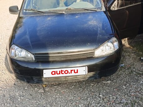 2010 Lada (ВАЗ) Kalina I, чёрный, 245000 рублей, вид 2