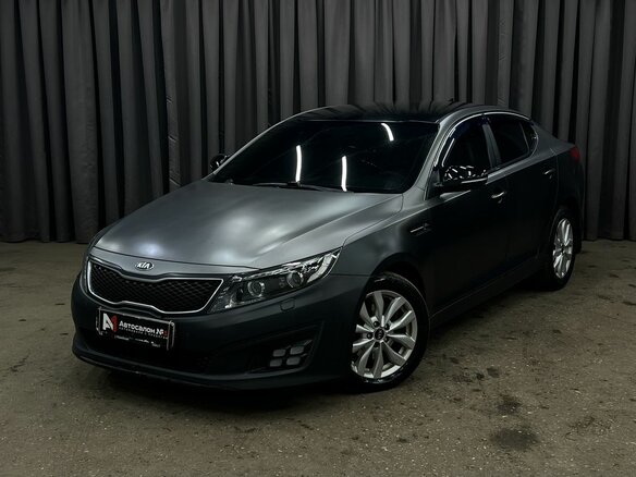 2014 Kia Optima III Рестайлинг, чёрный, 939888 рублей