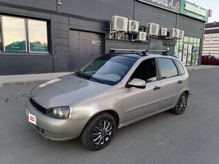 2007 Lada (ВАЗ) Kalina I, бежевый, 129999 рублей, вид 1