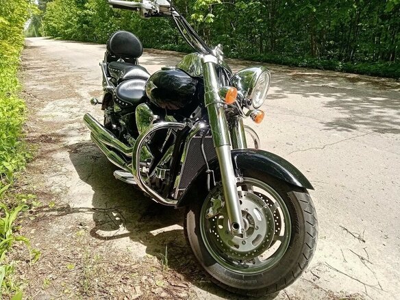 2007 Kawasaki VN2000 Vulcan, чёрный, 1100000 рублей - вид 5