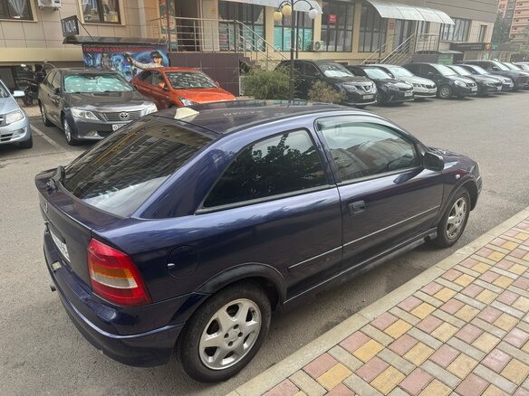 1999 Opel Astra G, синий - вид 3