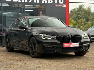 2018 BMW 7 серии 730d xDrive VI (G11/G12), чёрный, 3800000 рублей, вид 3