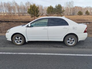 2001 Toyota Corolla IX (E120, E130), белый, 475000 рублей, вид 4