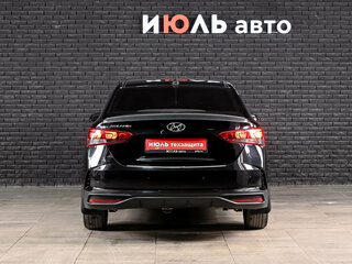 2021 Hyundai Solaris II Рестайлинг, чёрный, 1270000 рублей, вид 5