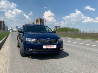 2015 Skoda Rapid I, синий, 900000 рублей, вид 2