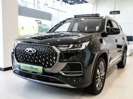 2023 Chery Tiggo 8 Pro Plug-in Hybrid, зелёный, 4825500 рублей, вид 1