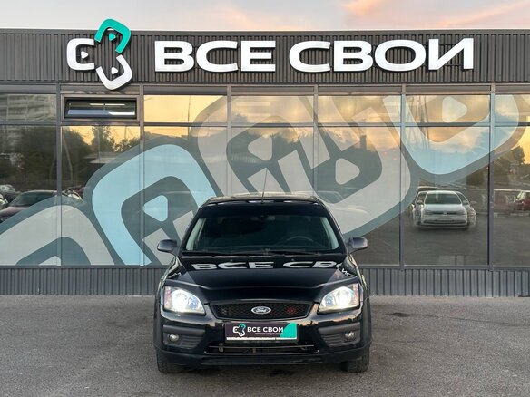 2007 Ford Focus II, чёрный - вид 4