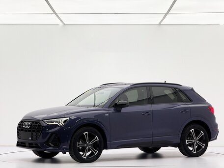 2022 Audi Q3 35 TFSI II (F3), синий, 2350000 рублей, вид 1