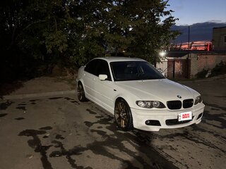 2003 BMW 3 серии 320i IV (E46) Рестайлинг, белый, 580000 рублей, вид 1