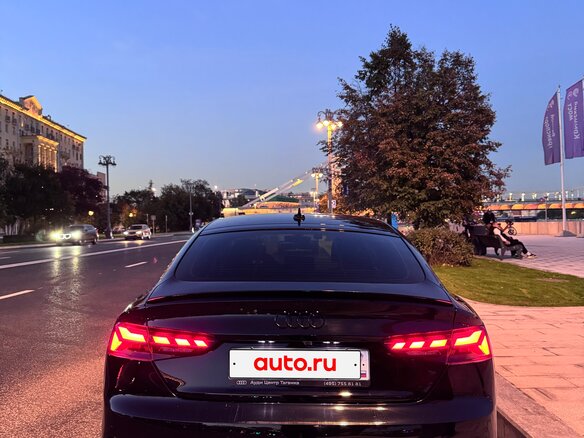 2021 Audi A5 Sportback 45 TFSI II (F5) Рестайлинг, чёрный, 4250000 рублей - вид 3