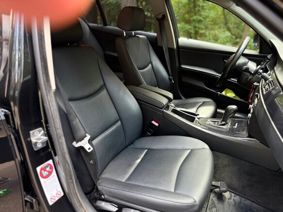 2009 BMW 3 серии 320i V (E90/E91/E92/E93) Рестайлинг, чёрный - вид 11