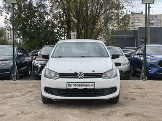 2010 Volkswagen Polo V, белый, 509000 рублей, вид 2