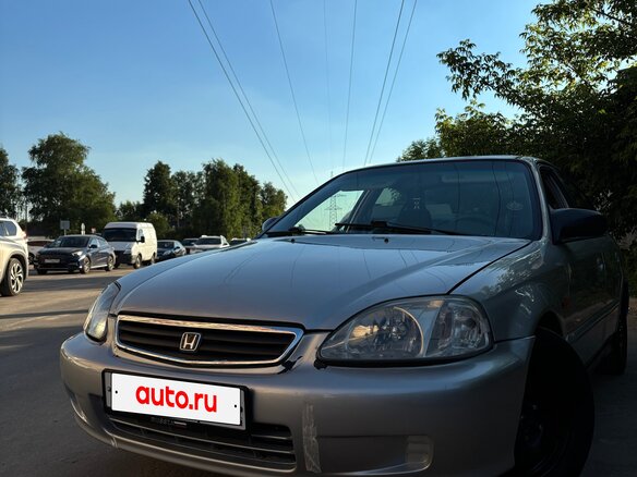 1999 Honda Civic VI Рестайлинг, серебристый