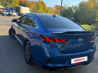 2018 Hyundai Sonata VII (LF) Рестайлинг, зелёный, 1700000 рублей, вид 4