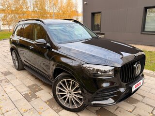 2020 Mercedes-Benz GLS 400 d II (X167), чёрный, 9499000 рублей, вид 2
