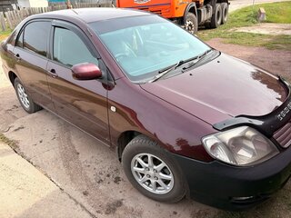 2003 Toyota Corolla IX (E120, E130), красный, 550000 рублей, вид 1