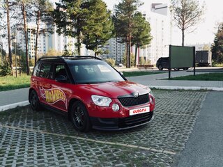 2013 Skoda Yeti I, красный, 1500000 рублей, вид 4