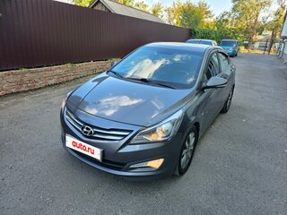 2014 Hyundai Solaris I Рестайлинг, серый, 1089000 рублей, вид 2