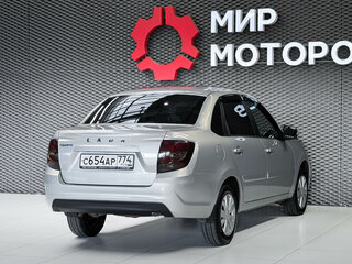 2021 Lada (ВАЗ) Granta I Рестайлинг, серый, 620000 рублей, вид 4