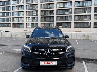 2018 Mercedes-Benz GLS 350 d I (X166), чёрный, 4900000 рублей, вид 3