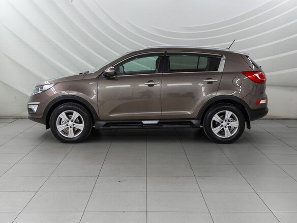 2012 Kia Sportage III, коричневый, 1338000 рублей - вид 3