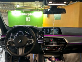 2019 BMW 5 серии 520d xDrive VII (G30/G31/G38), белый, 3150000 рублей, вид 4